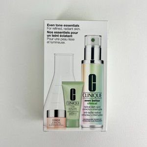 CLINIQUE SKINCARE SET - Even Tone Essentials Set (3 piece) - SHIPS FREE